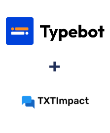 Интеграция Typebot и TXTImpact