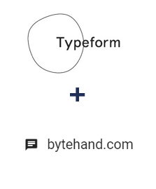 Интеграция Typeform и BYTEHAND Интеграция Typeform и BYTEHAND