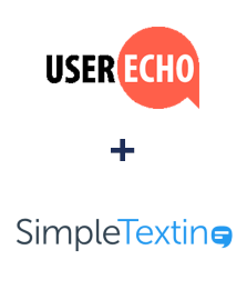 Интеграция UserEcho и SimpleTexting