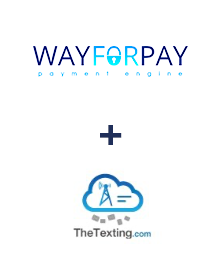 Интеграция WayForPay и TheTexting