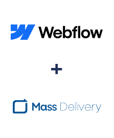 Интеграция Webflow и MassDelivery