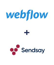 Интеграция Webflow и Sendsay