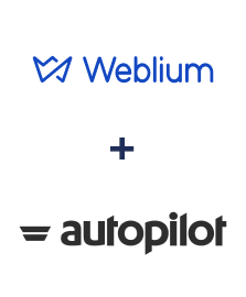 Интеграция Weblium и Autopilot