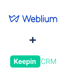 Интеграция Weblium и KeepinCRM