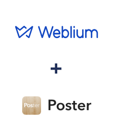 Интеграция Weblium и Poster
