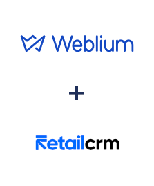 Интеграция Weblium и Retail CRM Интеграция Weblium и Retail CRM