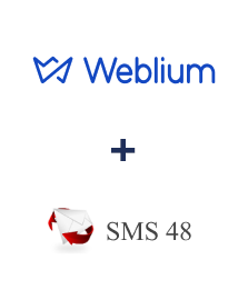 Интеграция Weblium и SMS 48