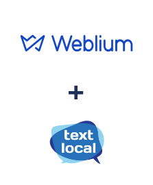 Интеграция Weblium и Textlocal