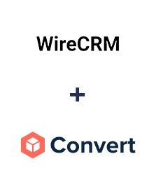 Интеграция WireCRM и ConvesioConvert Интеграция WireCRM и ConvesioConvert