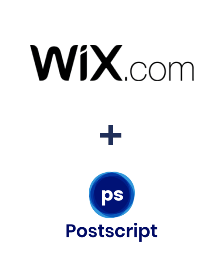 Интеграция Wix и Postscript