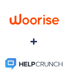 Интеграция Woorise и HelpCrunch