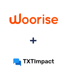 Интеграция Woorise и TXTImpact