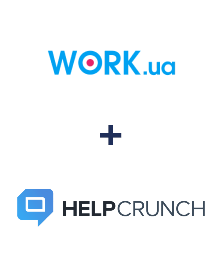 Интеграция Work.ua и HelpCrunch