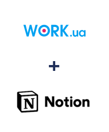 Интеграция Work.ua и Notion