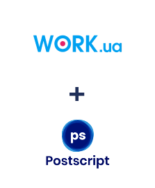 Интеграция Work.ua и Postscript