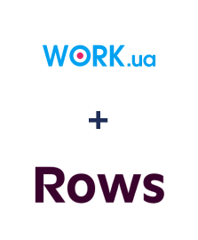 Интеграция Work.ua и Rows