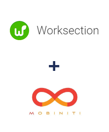 Интеграция Worksection и Mobiniti