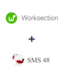 Интеграция Worksection и SMS 48