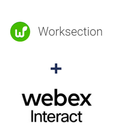 Интеграция Worksection и Webex Interact
