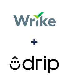 Интеграция Wrike и Drip