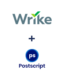 Интеграция Wrike и Postscript