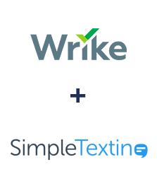 Интеграция Wrike и SimpleTexting