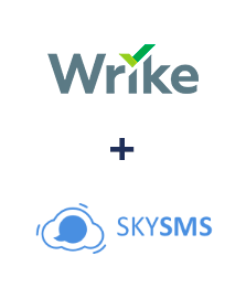 Интеграция Wrike и SkySMS