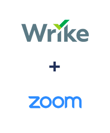 Интеграция Wrike и Zoom