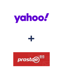 Интеграция Yahoo! и Prostor SMS