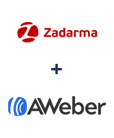 Интеграция Zadarma и AWeber