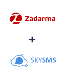 Интеграция Zadarma и SkySMS