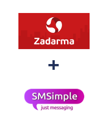 Интеграция Zadarma и SMSimple