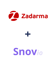 Интеграция Zadarma и Snovio