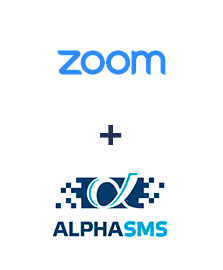 Интеграция Zoom и AlphaSMS