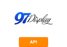 97Display diğer sistemlerle API aracılığıyla entegrasyon