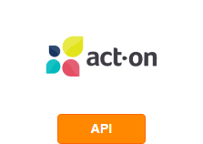 Act-On diğer sistemlerle API aracılığıyla entegrasyon