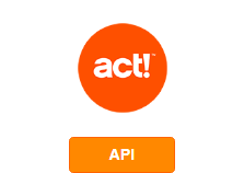 Act! diğer sistemlerle API aracılığıyla entegrasyon