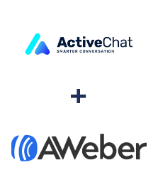 ActiveChat ve AWeber entegrasyonu