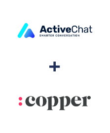 ActiveChat ve Copper entegrasyonu
