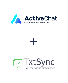 ActiveChat ve TxtSync entegrasyonu
