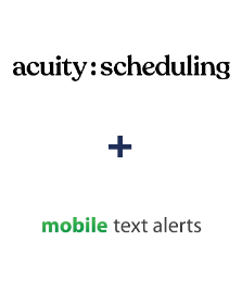 Acuity Scheduling ve Mobile Text Alerts entegrasyonu