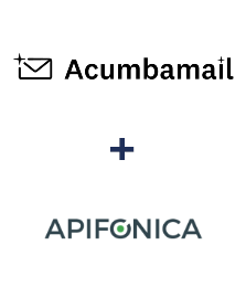 Acumbamail ve Apifonica entegrasyonu