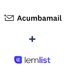 Acumbamail ve Lemlist entegrasyonu