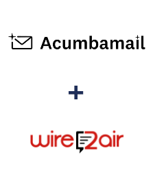 Acumbamail ve Wire2Air entegrasyonu
