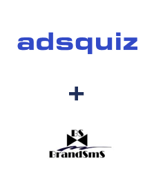 ADSQuiz ve BrandSMS  entegrasyonu