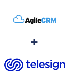 Agile CRM ve Telesign entegrasyonu