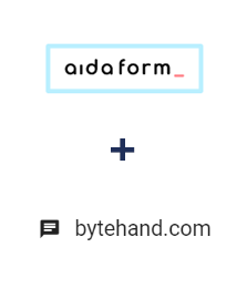 AidaForm ve BYTEHAND entegrasyonu AidaForm ve BYTEHAND entegrasyonu