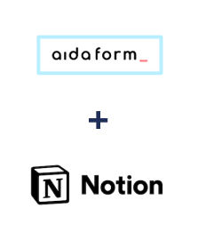 AidaForm ve Notion entegrasyonu