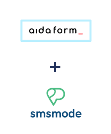 AidaForm ve smsmode entegrasyonu