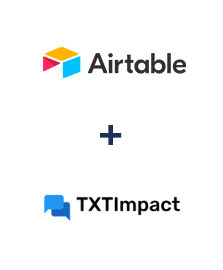 Airtable ve TXTImpact entegrasyonu